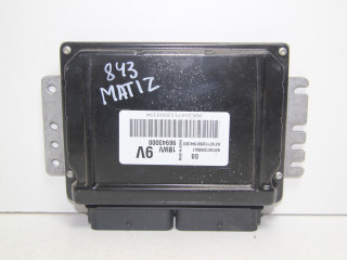 блок управления двигателем Daewoo Matiz M300 KLYA 2011, 0.8 л., F8CV, бензин, МКПП, черный, хетчбэк 5 дв., передний привод, 96943000