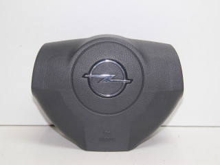 подушка безопасности водителя Opel Astra H/Family [рестайлинг] L48 2009, 1.4 л., Z 14 XEP, бензин, МКПП, черный, хетчбэк 5 дв., передний привод, 93862633