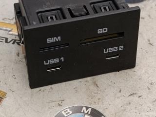 разъем AUX / USB Porsche Macan 1 поколение [рестайлинг] 2020, 3.0 л., бензин, АКПП, 95B035736A