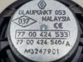 динамик двери Renault Laguna 1 поколение [рестайлинг] 2000, 1.9 л., DCi, F9Q 718, дизель, 5МКПП, голубой, хетчбэк 5 дв., передний привод, 7700424533, 7700424540A, BLAUPUNKT - фото №4