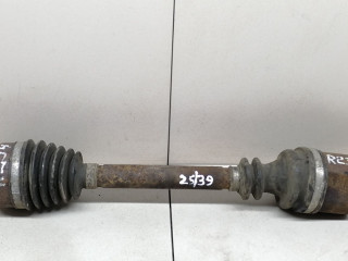 полуось передняя левая (приводной вал, ШРУС) Renault Scenic 2 поколение 2003, 1.9 л., DCi, F9Q 812, дизель, МКПП, бордовый, минивэн, 8200198016, 7711135420