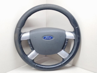 руль Ford Focus 2 поколение 2006, 1.6 л., i, бензин, 5МКПП, серебристый, универсал, передний привод, 0400061034802542, 0-967150-1