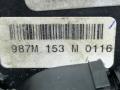 переключатель подрулевой (стрекоза) Renault Megane 2 поколение 2005, 1.9 л., DCi, дизель, 6МКПП, синий, универсал, передний привод, 618300019, 987M153M0116 - фото №10