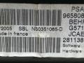 блок управления печки / климат-контроля Citroen C4 1 поколение 2005, 2.0 л., i, RFJ (EW10A), бензин, АКПП, т.серый, хетчбэк 5 дв., передний привод, 9658084577, BEHR, 281138632 - фото №5