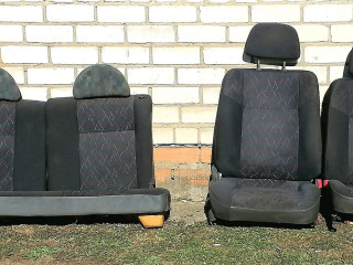 Сиденье третий ряд Rover 400 Series 1 поколение 1997, 1.6 л., i, бензин, 5МКПП, синий, хетчбэк 5 дв.