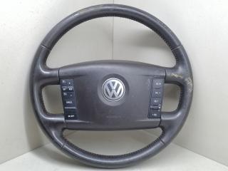 руль Volkswagen Touareg 1 поколение [рестайлинг] 2008, 3.6 л., BHK, бензин, АКПП, чёрный, внедорожник 5 дв., полный подключаемый привод, 7L6419091S