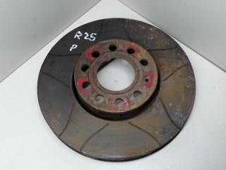 диск тормозной передний Audi A4 B7 2006, 2.0 л., BLB, дизель, МКПП, серый, универсал, передний привод