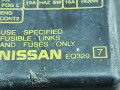 блок предохранителей Nissan X-Trail T30 2004, 2.2 л., DCi, дизель, серебристый, внедорожник 5 дв., полный подключаемый привод, 7154-3266YA2, 24382AUO10, EQ320 - фото №6