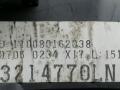 щиток приборов (приборная панель) Opel Meriva 1 поколение (A) [рестайлинг] 2006, 1.7 л., CDTi, Z 17 DTH, дизель, 5МКПП, серебристый, минивэн, 87001437, 13214770LN - фото №3