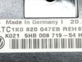 блок управления печки / климат-контроля Volkswagen Passat B6 2007, 2.0 л., АКПП, серебристый, универсал, передний привод, 1K0820047EB - фото №5