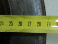 диск тормозной задний Volvo S60 1 поколение 2001, 2.4 л., B 5244 T3, бензин, АКПП, черный, седан - фото №4