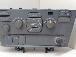 блок управления печки / климат-контроля Volvo V70 2 поколение 2002, 2.4 л., D 5244 T, дизель, МКПП, серебристый, универсал, передний привод, 8651242, M647BB0, 01W46E, VOLVO