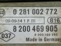 датчик абсолютного давления Nissan X-Trail T31 NT31 2009, 2.2 л., DCi, дизель, МКПП, серый, внедорожник 5 дв., полный подключаемый привод, 0281002772, 8200469905, 09-09-141FB1816 - фото №4