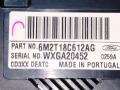 блок управления печки / климат-контроля Ford S-Max 1 поколение 2006, 1.8 л., TDCi, дизель, 6МКПП, серебристый, минивэн, передний привод, 6M2T18C612AG, WXGA20452 - фото №4