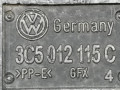 ящик под инструменты Volkswagen Passat B6 2007, 2.0 л., АКПП, серебристый, универсал, передний привод, 3C5012115C - фото №4