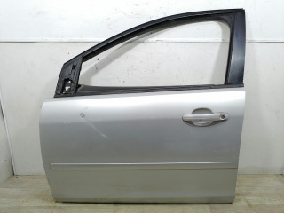 дверь передняя левая Ford Focus 2 поколение 2006, 1.6 л., i, бензин, 5МКПП, серебристый, универсал, передний привод, 1505704
