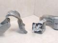 петля крышки багажника Volkswagen Passat B6 2007, 2.0 л., АКПП, серебристый, универсал, передний привод, 3C9.827.302C, 3C9.827.301C - фото №2