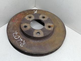 диск тормозной передний Nissan Almera Tino V10 2002, 2.2 л., DCi, дизель, 5МКПП, серебристый, минивэн, передний привод