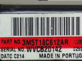блок управления печки / климат-контроля Ford Focus 2 поколение 2006, 1.6 л., i, бензин, 5МКПП, серебристый, универсал, передний привод, 3M5T-18C612-AR, 1466238 - фото №3