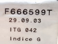 сопротивление печки Renault Scenic 2 поколение 2003, 1.9 л., DCi, F9Q 812, дизель, МКПП, бордовый, минивэн, F666599T, V42-79-0004, J84F666588V - фото №6