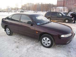 стекло двери передней правой Mazda 626 GE 1994, хетчбэк 5 дв.