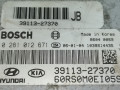 блок управления двигателем Kia Carens 2 поколение 2006, 2.0 л., CRDi, дизель, 5МКПП, чёрный, минивэн, 0281012671, 39113-27370 - фото №3