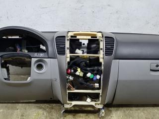 панель передняя салона (торпедо) Kia Sorento 1 поколение 2004, 2.5 л., CRDi, D4CB, дизель, 5МКПП, чёрный, внедорожник 5 дв., полный подключаемый привод, 847103E010CQ
