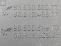 дождевик Peugeot 1007 1 поколение 2007, 1.4 л., HDi, дизель, 5МКПП, серебристый, хетчбэк 3 дв., 9653066677, 9651346677, 9653064977, 9651356977, 9651357077, 9651346777 - фото №3