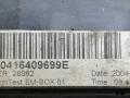блок предохранителей Skoda Octavia 2 поколение (A5) 2004, 1.9 л., TDi, BJB, дизель, 5МКПП, темно-серый, хетчбэк 5 дв., передний привод, 0416409699E - фото №3