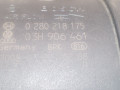 расходомер воздуха Volkswagen Touareg 1 поколение [рестайлинг] 2008, 3.6 л., BHK, бензин, АКПП, чёрный, внедорожник 5 дв., полный подключаемый привод, 03H906461, 0280218175 - фото №5