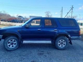 стекло двери передней левой Toyota 4Runner 2 поколение (N120/N130) [рестайлинг] 1994, 3.0 л., TD, дизель, АКПП, синий, внедорожник 5 дв., 6810235040
