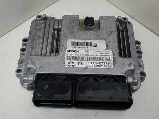 блок управления двигателем Kia Carens 2 поколение 2006, 2.0 л., CRDi, дизель, 5МКПП, чёрный, минивэн, 0281012671, 39113-27370