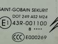 стекло двери задней правой Citroen C4 Grand Picasso 1 поколение 2007, 1.6 л., HDi, 9HZ (DV6TED4), дизель, 5МКПП, минивэн, передний привод, 43R-001100 - фото №2