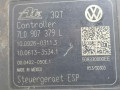 блок ABS Volkswagen Touareg 1 поколение [рестайлинг] 2008, 3.6 л., BHK, бензин, АКПП, чёрный, внедорожник 5 дв., полный подключаемый привод, 7L0614517A, 10.0212-0099.4, 7L0907379L, 10.0926-0311.3, 10.0613-3534.1 - фото №7