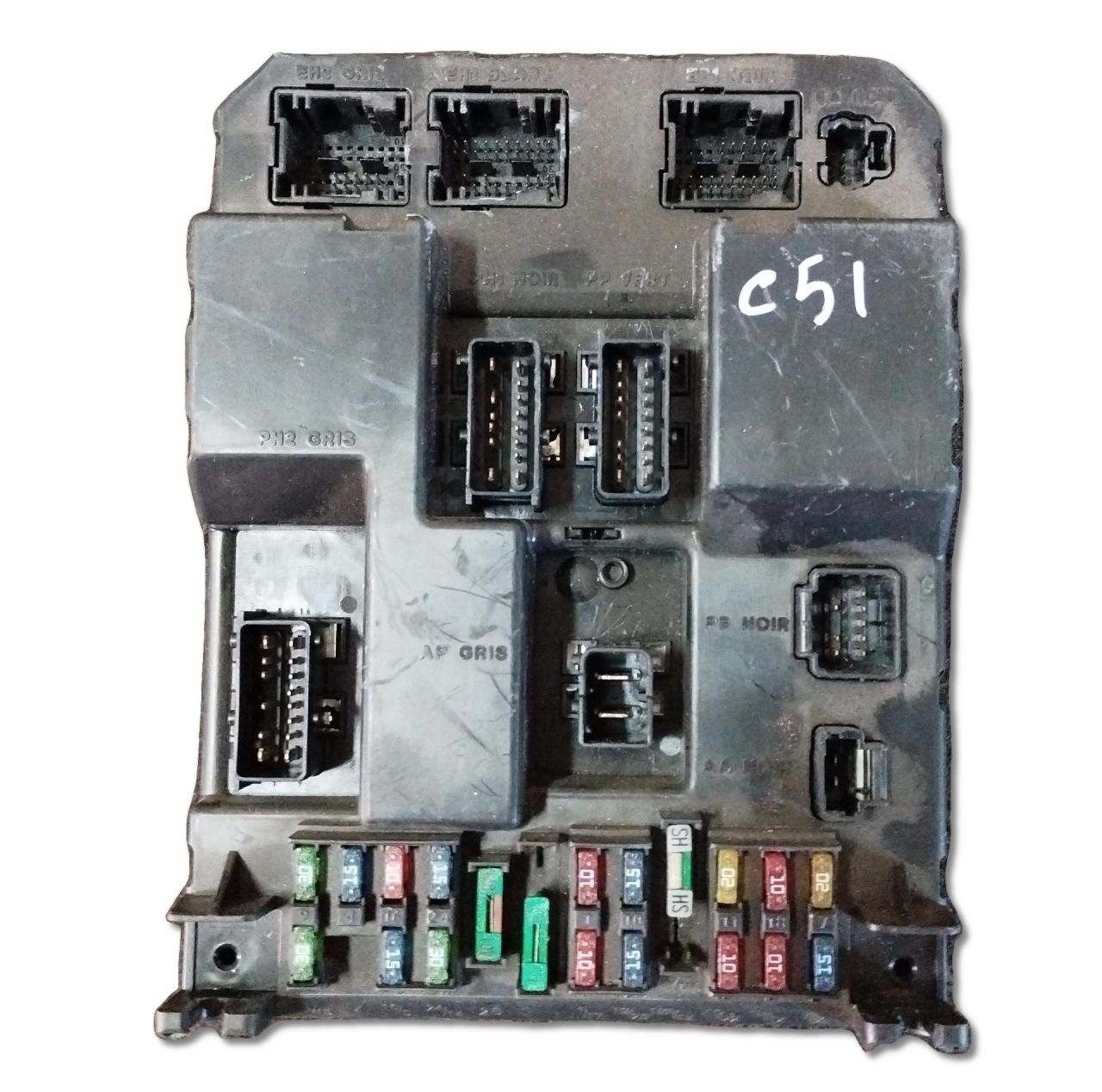 Блок BSI Peugeot 307 1 поколение 2003, 2.0 л., RHR (DW10BTED4), дизель, 9651197580, 9651196880, JO3-0O - фото №1