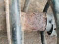 стойка передняя левая Fiat Ulysse 2 поколение 2005, 2.2 л., 4HW (10DZ33), дизель, 1494215080 - фото №2