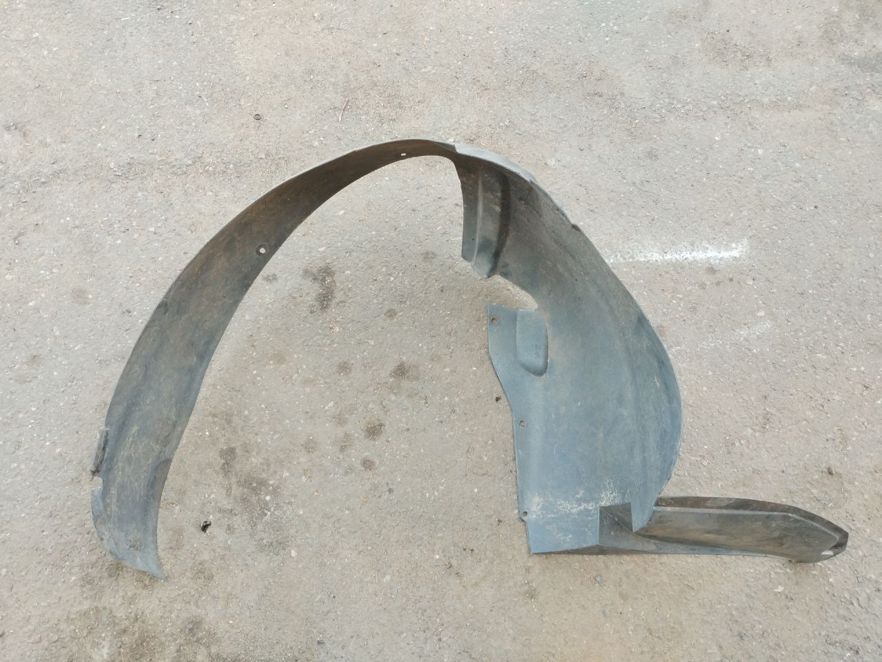 защита арок передняя левая (подкрылок) Fiat Ulysse 2 поколение (2002 - 2010), 2.0 л., RHW (DW10ATED4), дизель, 1486675089 - фото №1
