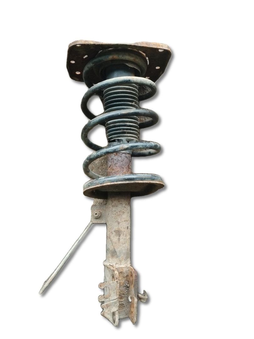 стойка передняя левая Fiat Ulysse 2 поколение 2005, 2.2 л., 4HW (10DZ33), дизель, 1494215080 - фото №1