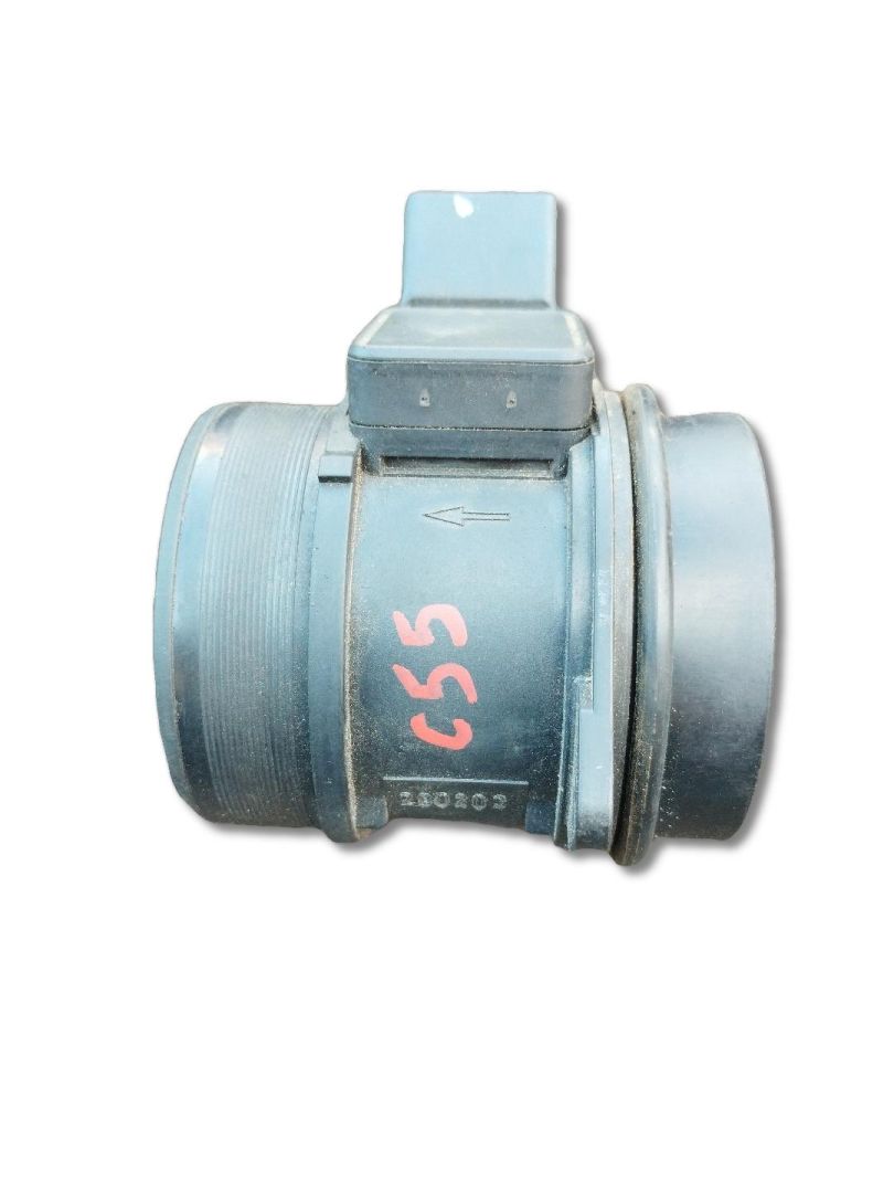 расходомер воздуха Fiat Ulysse 2 поколение 2005, 2.2 л., 4HW (10DZ33), дизель, 5WK9628, 9632215280 - фото №1