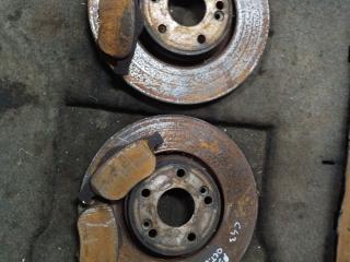 диск тормозной передний Renault Laguna 2 поколение 2001, 1.8 л., бензин, МКПП, темно синий, хетчбэк 5 дв., передний привод