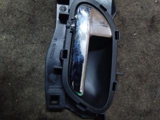 ручка внутренняя передняя левая Peugeot 407 1 поколение 2005, 2.0 л., RHR (DW10BTED4), дизель, МКПП, серебро, универсал, передний привод