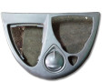 накладка на торпедо (консоль) Fiat Ulysse 2 поколение (2002 - 2010), 2.0 л., RHW (DW10ATED4), дизель - фото №3