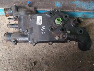 корпус термостата Peugeot 607 1 поколение 2002, 2.2 л., 4HX (DW12TED4/FAP), дизель, 9643212380