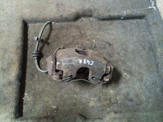 суппорт передний правый Renault Laguna 2 поколение 2001, 1.8 л., бензин, МКПП, темно синий, хетчбэк 5 дв., передний привод