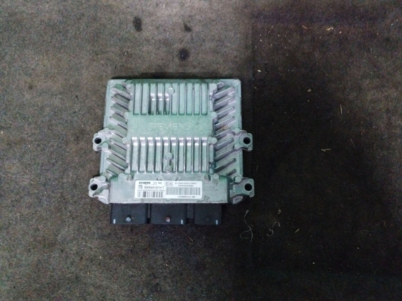 блок управления двигателем Peugeot 407 1 поколение 2005, 2.0 л., RHR (DW10BTED4), дизель, МКПП, серебро, универсал, передний привод - фото №1