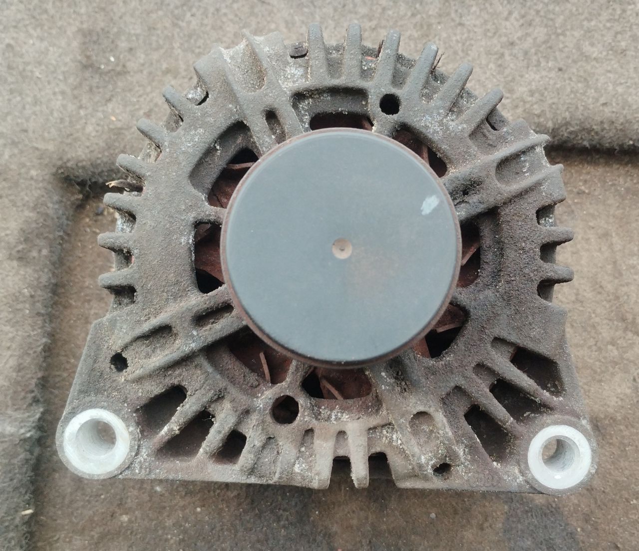генератор Fiat Ulysse 2 поколение 2005, 2.2 л., 4HW (10DZ33), дизель, CL15, 9646321780 - фото №1