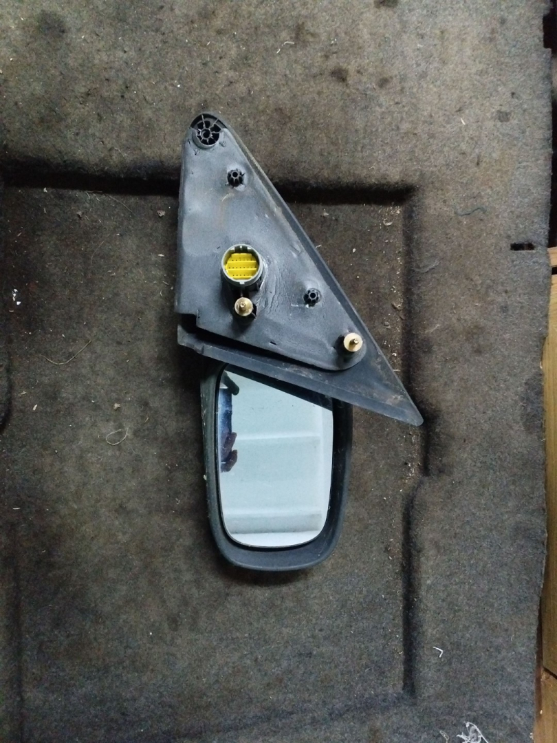 зеркало наружное правое Renault Laguna 2 поколение 2001, 1.8 л., бензин, МКПП, темно синий, хетчбэк 5 дв., передний привод - фото №1