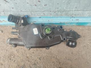 корпус термостата Fiat Ulysse 2 поколение (2002 - 2010), 2.0 л., RHW (DW10ATED4), дизель, 9643093480
