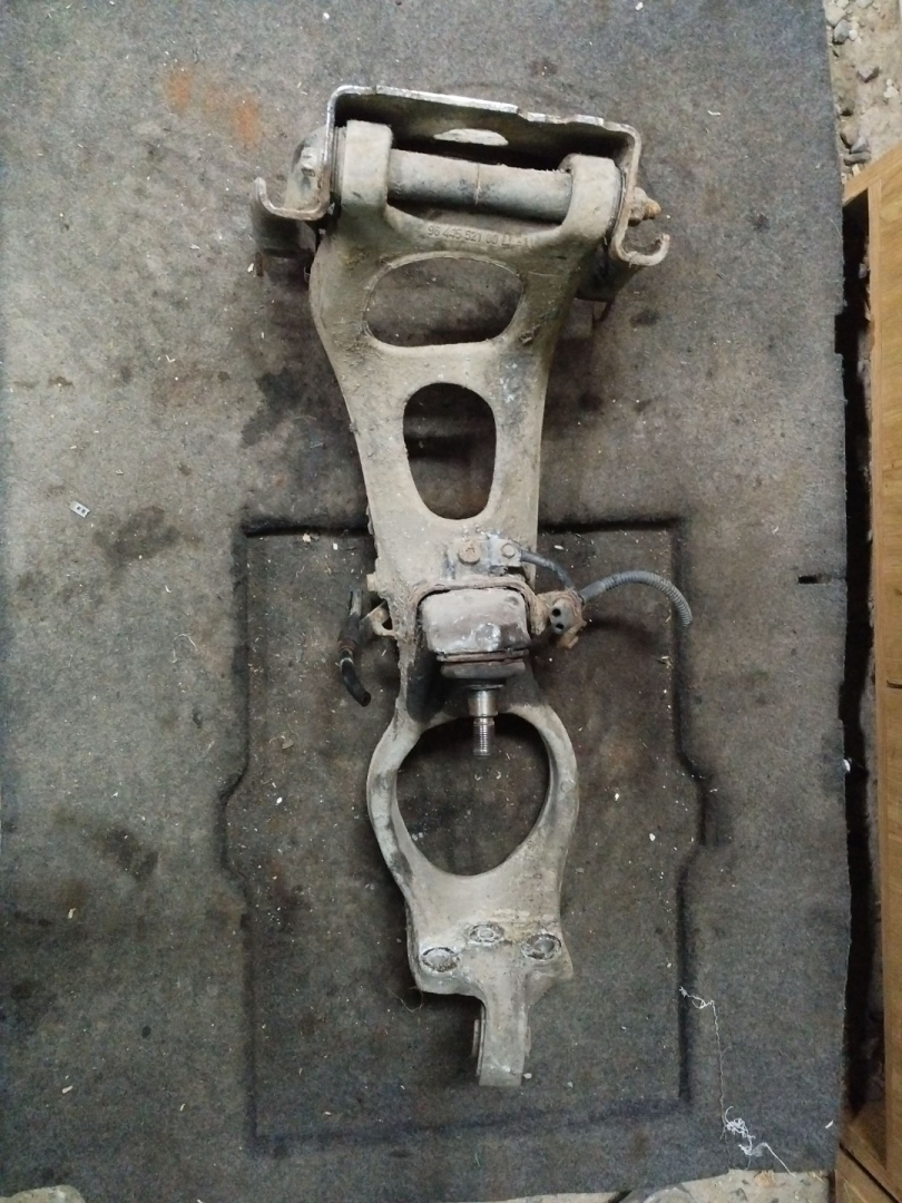 рычаг передний правый Peugeot 407 1 поколение 2005, 2.0 л., RHR (DW10BTED4), дизель, МКПП, серебро, универсал, передний привод - фото №1