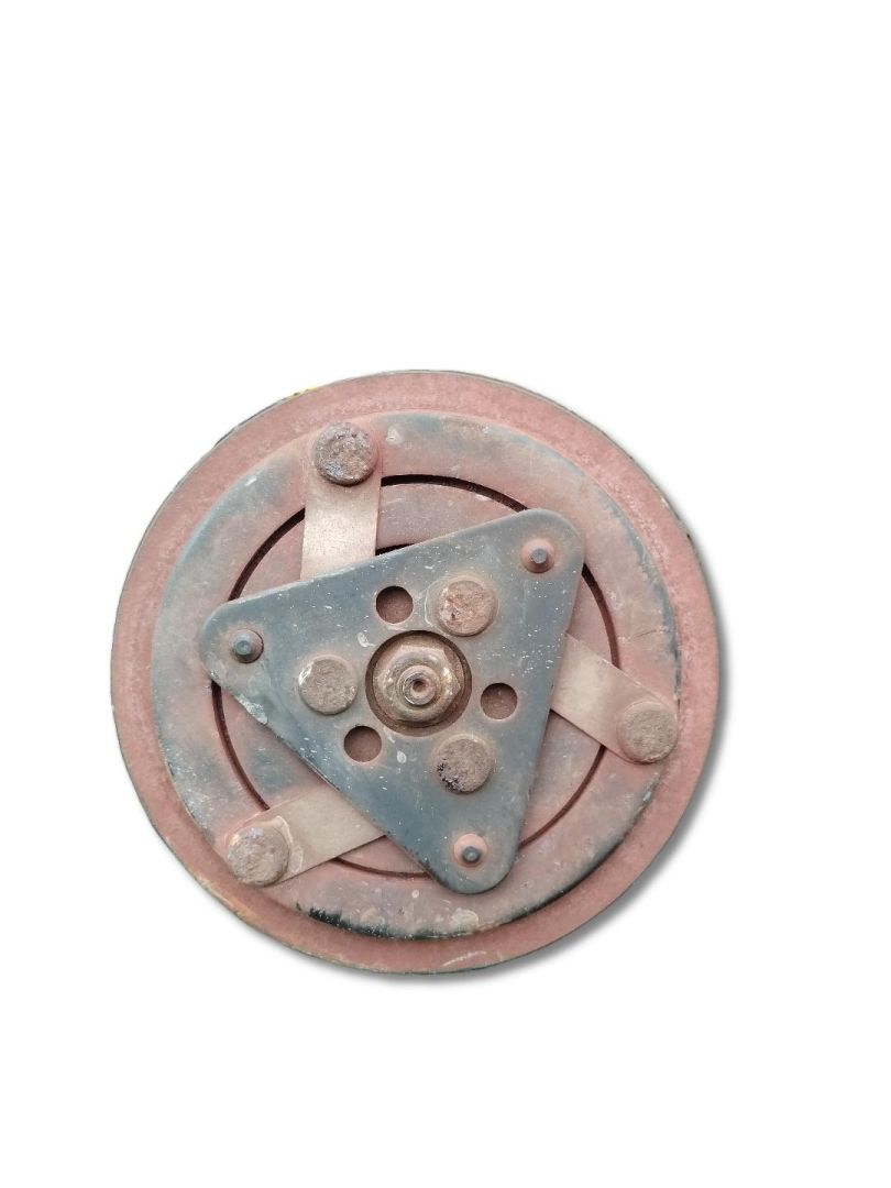 компрессор кондиционера Fiat Ulysse 2 поколение 2005, 2.2 л., 4HW (10DZ33), дизель, 1240, 9646416780, R134A, SD7V16SANDEN - фото №1